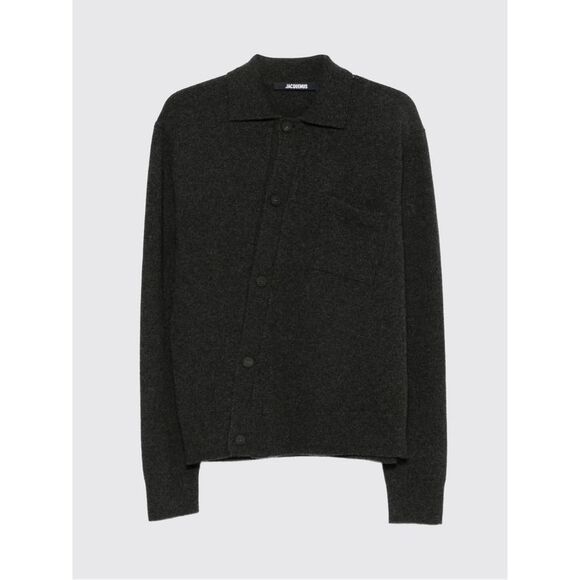 Jacquemus Polo Shirt Men Grey